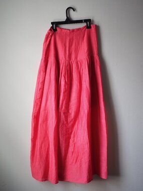 Anaak Collection Pink Silk Skirt